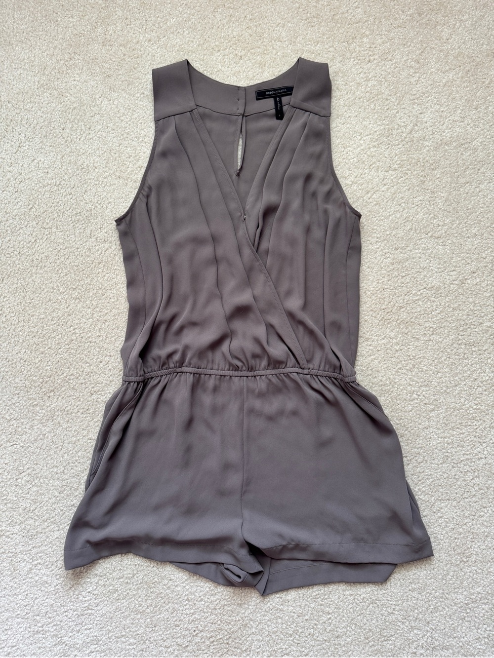 BCBGMAXAZRIA Sleeveless Romper